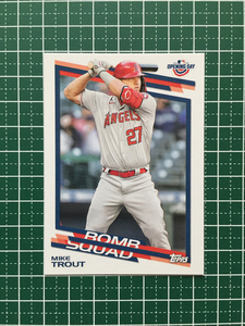 ★TOPPS MLB 2022 OPENING DAY #BS-8 MIKE TROUT［LOS ANGELES ANGELS］インサートカード「BOMB SQUAD」★