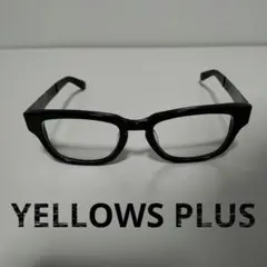 イエローズプラス　YELLOWS PLUS 度入りメガネ　ウェリントン