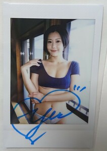 山本ゆう 直筆サイン入り現場生チェキ DVD購入特典「美しさと柔らかさ」