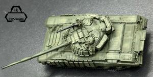 HINODE 1/144 完成品　塗装済　ロシア軍　主力戦車 T-72b ロシアウクライナ戦争　ワールドタンクミュージアム　240626