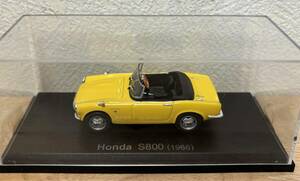 国産名車コレクション　ホンダS800（1966）1/43