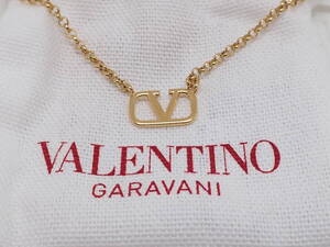 48182 ★ VALENTINO GARAVANI ヴァレンティノ ガラヴァーニ ネックレス ゴールドカラー ヴァレンチノ ★ 未使用品