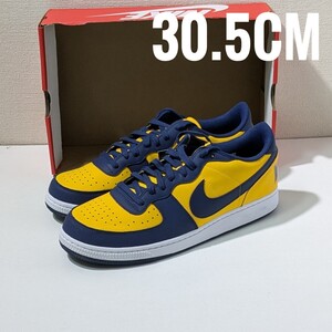 新品 30.5cm Nike Terminator Low OG ナイキ ターミネーター ローカット ユニバーシティゴールド ネイビー ミシガン FJ4206-700 US12.5