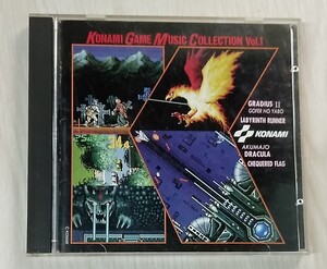 コナミ ゲームミュージック コレクション VOL1 KONAMI GAME MUSIC COLLECTION サウンドトラック CD　(A青かご)