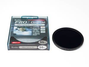 【美品】ケンコー Kenko 55 PRO1D PRO ND16 ワイド NDフィルター 55mm