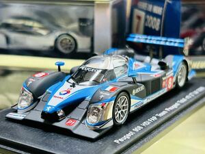 スパーク spark 1/43 Peugeot 908 HDi FAP Team Peugeot Total n°8 - 2nd LM 2009 [S1289]