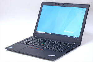 【1円～】Corei7モデル！快適メモリ搭載！12.5型FHD液晶コンパクトPC！ThinkPad X280 i7-8550U RAM16GB SSD128GB Win10 顔認証