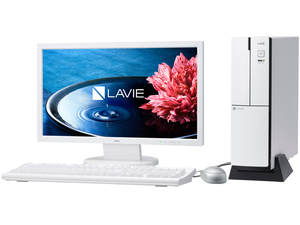 未使用品 NEC LAVIE Desk Tower PC-DT150BAW 19.5インチ Core i3 4160 メモリ容量4GB HDD1TB Office Windows 8.1 DVD±R