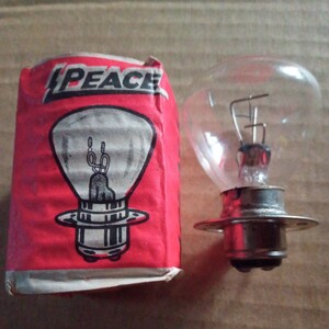 即決 ＰＥＡＣＥ ＡＵＴＯ ＢＵＬＢ ６Ｖ パンナックル サイドバルブ 旧車 ヘッドライトバルブ