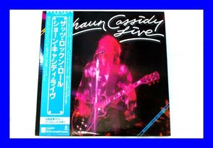 ○美品 LP レコード SHAUN CASSIDY ショーン・キャシディ ザッツ・ロックンロール 写真集 帯付 L1118