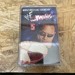 シPOPS,ROCK WORLD WRESTLING FEDERATION THE MUSIC VOL.5 アルバム,名作 TAPE 中古品