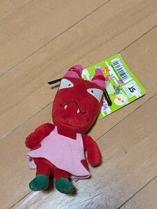 新品★希少 ＮＨＫ おじゃる丸　子鬼トリオ　アカネ　　まったりぬいぐるみ　トミー