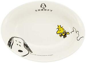 「 PEANUTS(ピーナッツ) 」 スヌーピー ジョイ カレー皿 18cm 白 606133