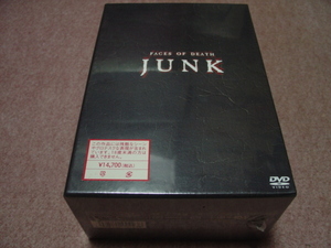 送込/廃盤未開封5枚組●ジャンク JUNK FACES OF DEATH DVD-BOX●死と惨劇 死の瞬間 他/ヴィンセント・プライス/三枝進 安達かおる/郷里大輔