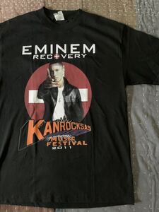 2011 KANROCKSAS エミネム vintage Tシャツ EMINEM THE FLAMING LIPS PRIMUS MUSE フェス ビンテージ