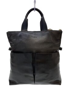 COACH◆トートバッグ/レザー/BLK/F54759