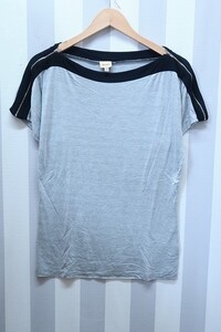 2-2529A/ella moss ジップカットソー エラモス 送料200円 