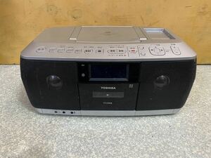 TOSHIBA　東芝　CDラジオカセットレコーダー　TY-CDK8　ラジカセ　ブラック　デッキ