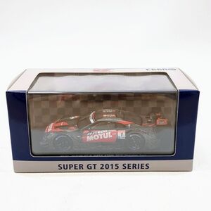 エブロ　ミニカー　1/43 SUPER GT500 2015 Okayama Test MOTUL AUTECH GT-R #1　ブラック×レッド　45275　EBBRO　中古◆3118/静岡清水店