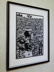 ニール・ヤング/SNACK コンサート1975/アートピク額装/Neil Young/S.N.A.C.K.Benefit/Rock History Photo/ロックヒストリー/ライブフォト