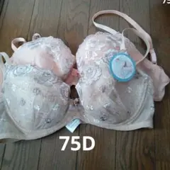 ブラジャー、2枚組  75D