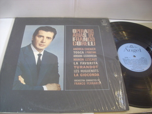 ●LP 　FRANCO CORELLI FRANCO FERRARIS / OPERATIC ARIAS BY FRANCO CORELLI フランコ・コレッリ オペラ アリア ◇r40225