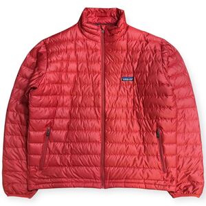 patagonia 00s ヴィンテージ ダウンセーター ダウンジャケット RDS 800FP サイズL 薄手 Red Delicious 87673F7