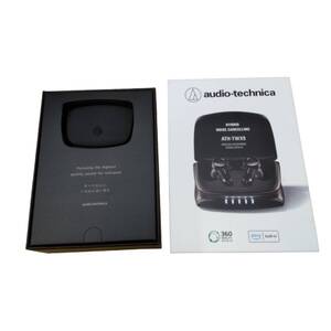 【中古品】audio-technica ATH-TWX9 オーディオテクニカ ワイヤレスイヤホン ブラック 箱有 A69166RL