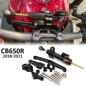 ホンダcb650r cb 650 r cb650r 2018 2019 2020 2021用 バイクステアリングスタビライザー取り付けブラケットキット