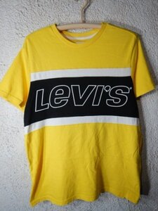 to6881　Levis　リーバイス　半袖　切り替え　ロゴ　デザイン　tシャツ　人気　送料格安