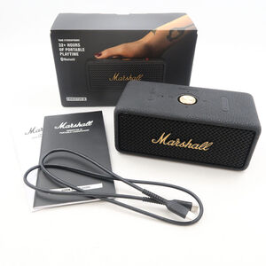 1円 美品 Marshall マーシャル Emberton III スピーカー ブラック ワイヤレス HD62