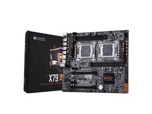 HUANAN HUANANZHI X79-4D Dual CPU X79 Motherboard For Intel X79 LGA 2011 E-ATX PC DDR3 1333/1600/1866MHz 128GB PCI-E SATA3 USB3.0