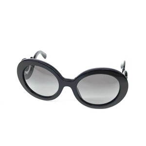 ◆PRADA プラダ サングラス◆SPR27N-A ブラック ラウンド グラデーション レディース 55□22 135 2N イタリア製 sunglasses 服飾小物