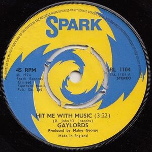 英7 Gaylords Hit Me With Music / Reggae Symphony SRL1104 Spark /00080