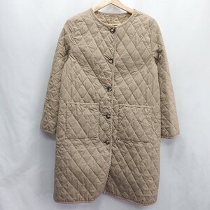 ◇ closet story UNITED ARROWS 軽量 春物 長袖 キルティングコート サイズ表記なし カーキ系 レディース E