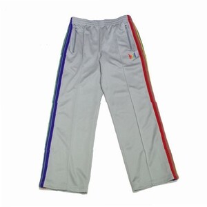 Needles ニードルス 23SS STUDIOS 別注 Track Pant - Poly Smooth トラックパンツ S グレー