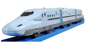 【中古】 プラレール S-04 ライト付N700系新幹線みずほ・さくら