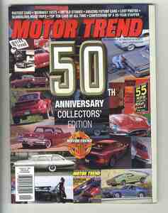 【d0151】99.9 MOTOR TREND[50th ANNIVERSARY COLLECTORS