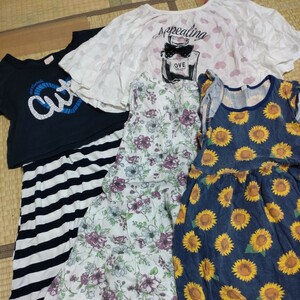 120☆女児夏服・ワンピース・Tシャツ・ショートパンツなど