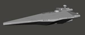 コントス級 フリゲート Kontos-Class Frigate Ship STAR WARS スターウォーズ 3Dプリント 未塗装・未組立 宇宙船 Spacecraft Space Ship