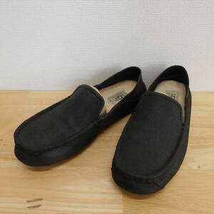 UGG アグ 1006477 HUNLEY ハンリー カジュアルシューズ スリッポン レザー 27cm 10112484