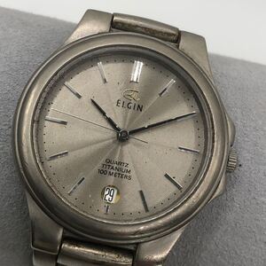 ELGIN エルジン　クォーツ　FK-370 腕時計4090682 ラウンド 動作未確認　3針　C-028