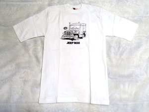 ジープ　Jeep　Tシャツ　ホワイト　Jeep M38　レア　未使用　希少