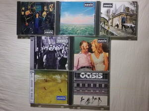 『Oasis 国内盤シングル7枚セット』(Supersonic,Whatever,Some Might Say,D’You Know What I Mean?,Stand By Me,All Around The World)