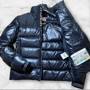 定価30万!!!近年モデル!!!【MONCLER モンクレール 】極暖を羽織る!!!デカロゴ◎BRUEL◎ダウンジャケット ブラック メンズ 3