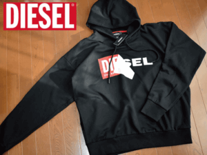 A04《未使用品》DIESEL ディーゼル【メンズXXL】ビッグサイズ パーカー プルオーバー フーディー カジュアル USモデル