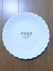 ３枚セット　ヤマザキ春のパンまつり　1997年　白いスノーレッツ皿　幅20cm×奥行20cm× 高さ2cm　白い皿　長野オリンピック　丸皿