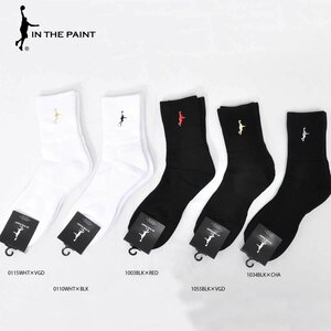 1370592-InThePaint/ITP SOCKS S バスケットソックス ショートソックス ワンポイント/2