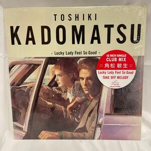 40415N 12inch EP★角松敏生 TOSHIKI KADOMATSU /LUCKY LADY FEEL SO GOOD ★RAL-1001