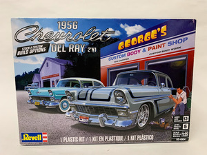 Revell 56 シボレー デル レイ レベル 1/25＊ベルエア Rat Hot Rod Lowrider ローライダー ホットロッド Mooneyes 50